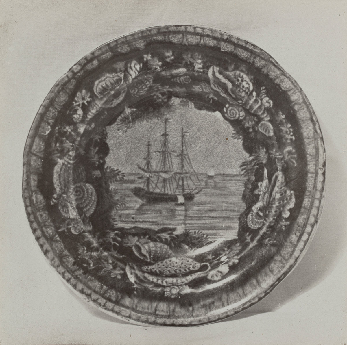 Plate - "Cadmus Anchored" by Helmut Hiatt (American, active c. 1935), 16X12"(A3)Poster Print