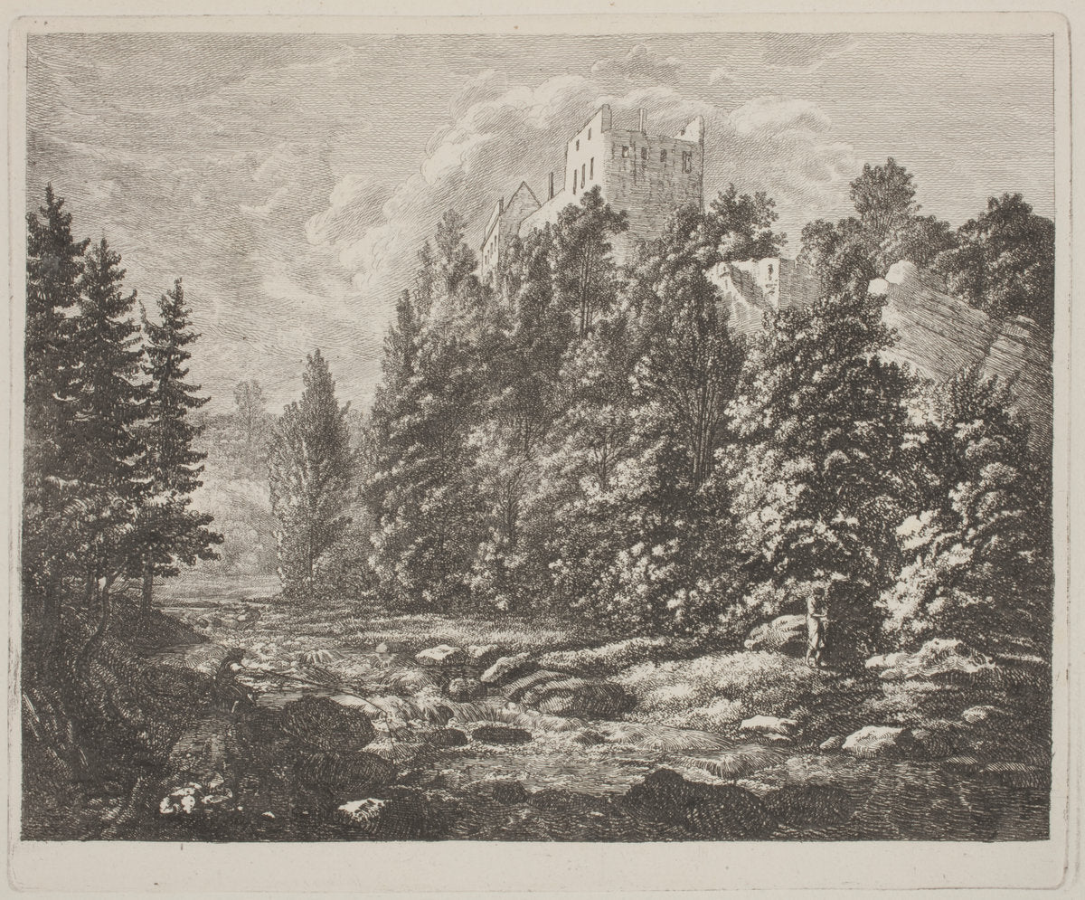 Sammlung Radierter Blaetter von Nathe by Christoph Nathe (German, 1753 - 1806), 16X12"(A3)Poster Print