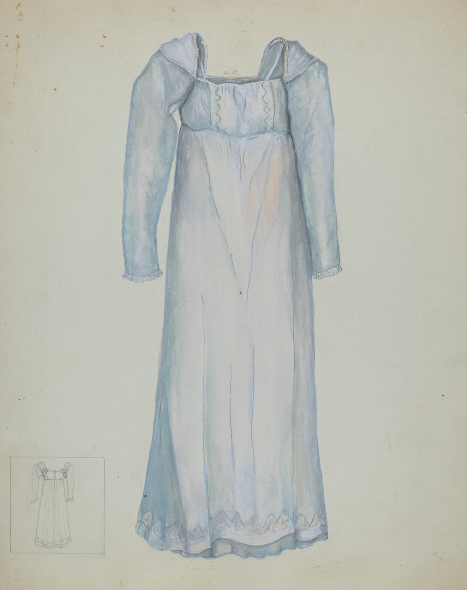 Dress by Edna C. Rex (American, active c. 1935), 16X12"(A3)Poster Print