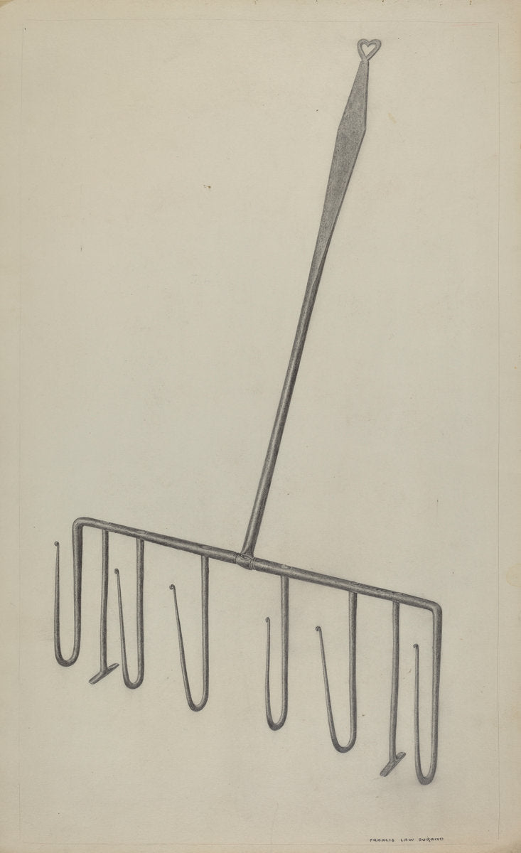 Toast Rack by Francis Law Durand (American, active c. 1935), 16X12"(A3)Poster Print