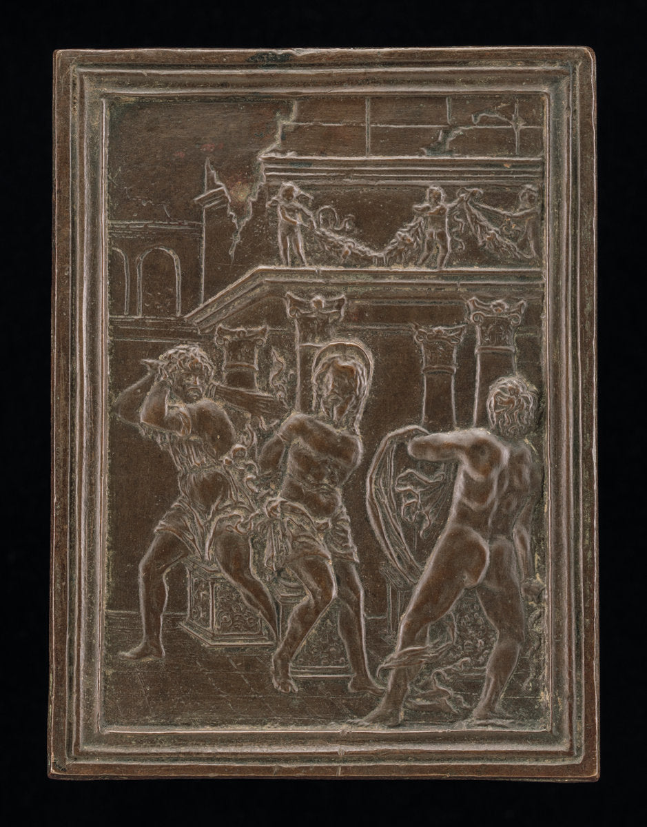 late 15th - early 16th century by Milanese 15th or 16th Century (The Flagellation), 16X12"(A3)Poster Print