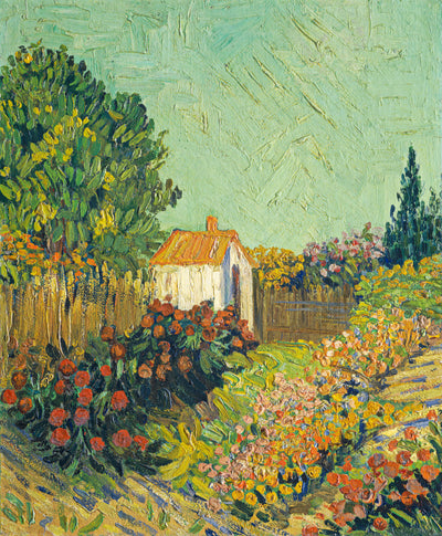 1925/1928 by Imitator of Vincent van Gogh (Landscape), 16X12"(A3)Poster Print