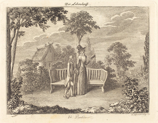 Childhood by Daniel Nikolaus Chodowiecki (German, 1726 - 1801), 16X12"(A3)Poster Print