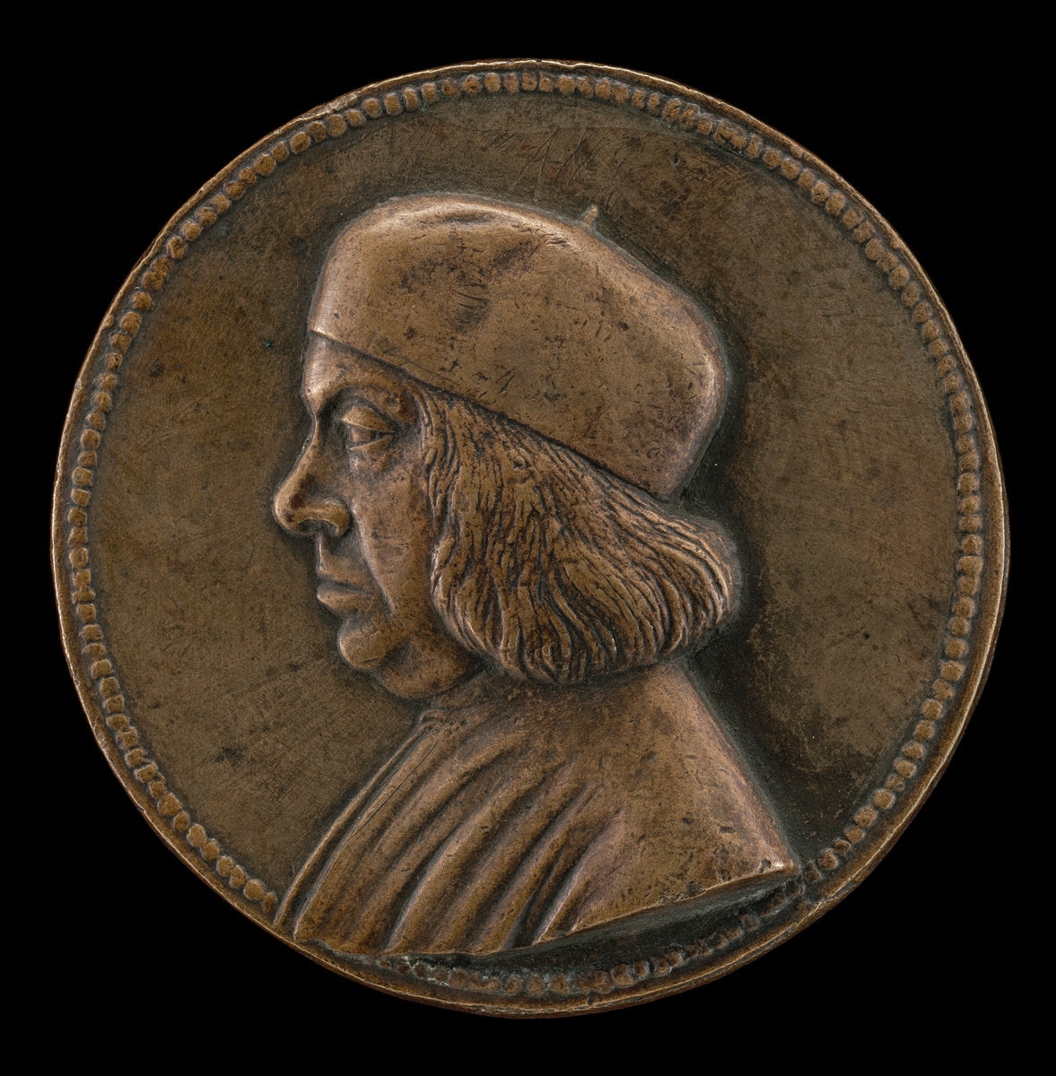 c. 1515 by Paduan 16th Century (Girolamo di Benedetto Pesaro, Captain of Padua 1515 [obverse]), 16X12"(A3)Poster Print