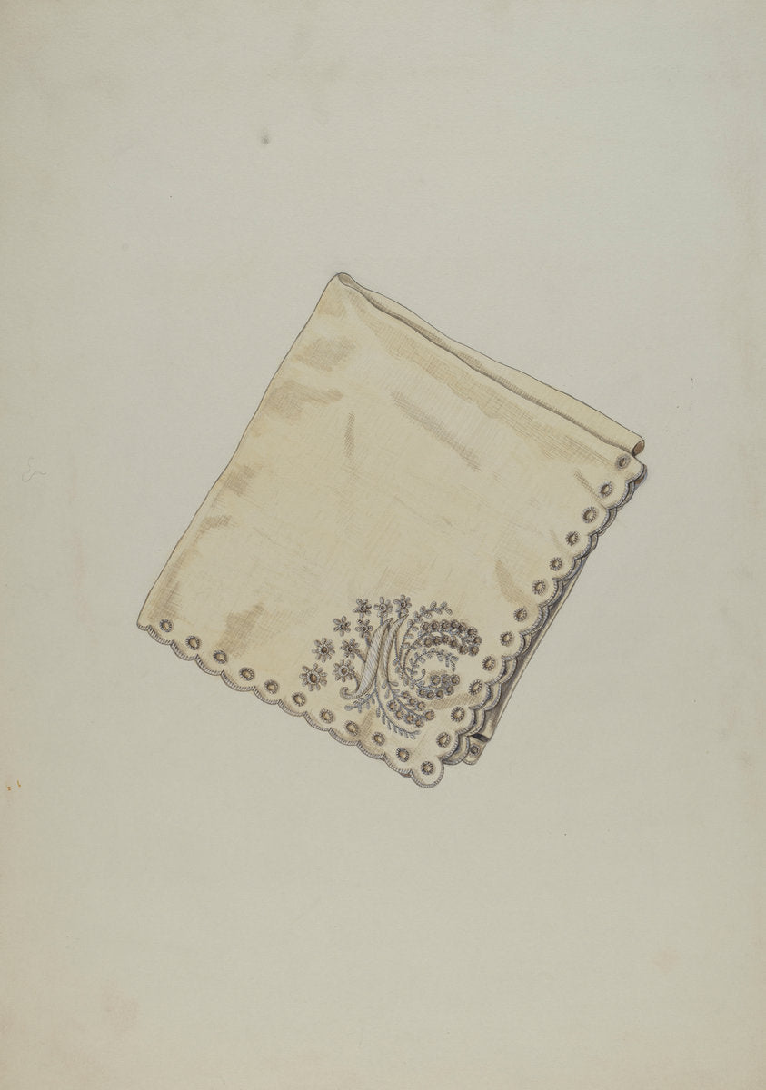 Economy Handkerchief by Katherine Hastings (American, active c. 1935), 16X12"(A3)Poster Print