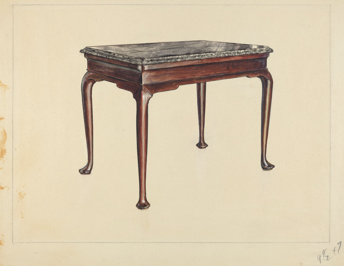 Sideboard by M. Rosenshield-von-Paulin (American, active c. 1935), 16X12"(A3)Poster Print