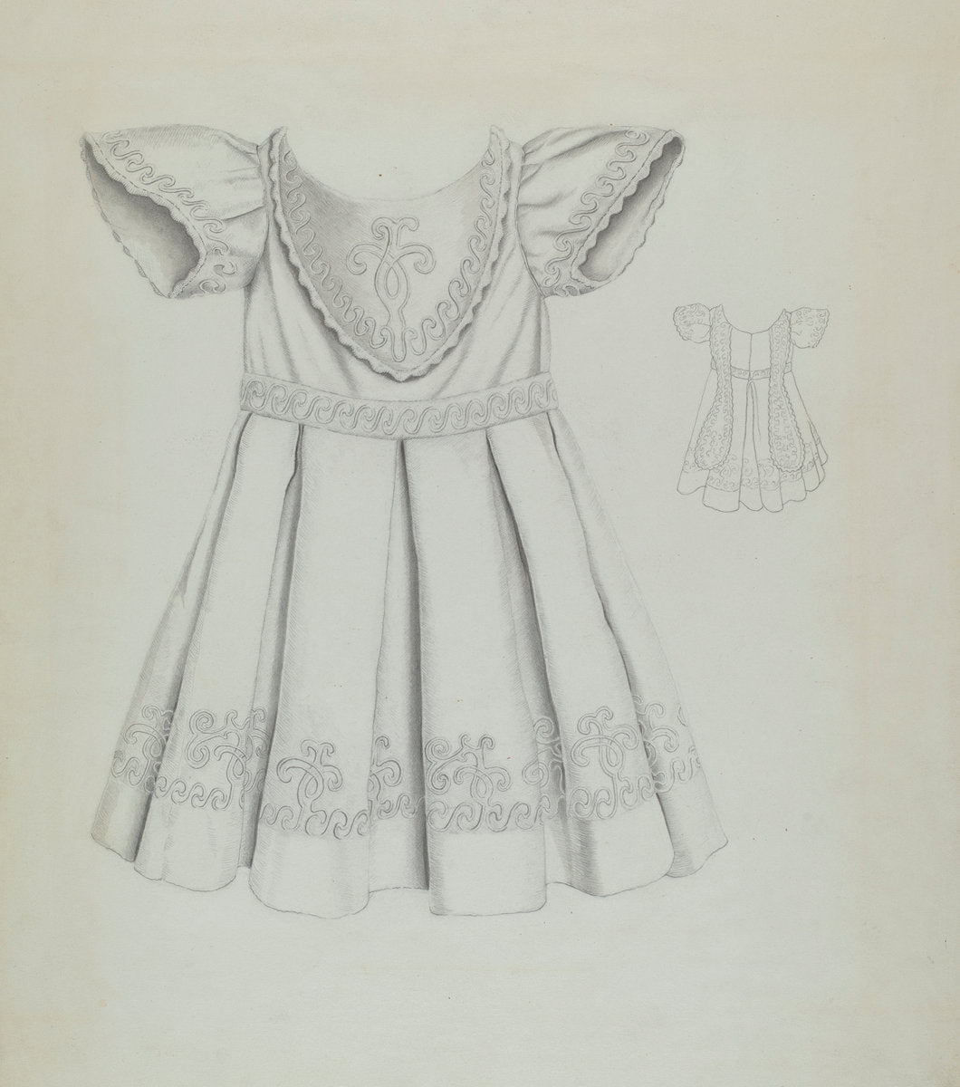 Child's Dress by Ray Price (American, active c. 1935), 16X12"(A3)Poster Print