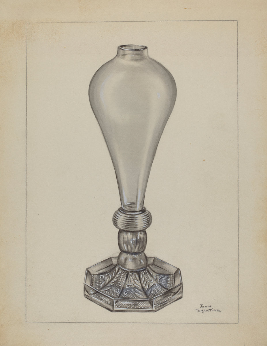 Lamp by John Tarantino (American, active c. 1935), 16X12"(A3)Poster Print