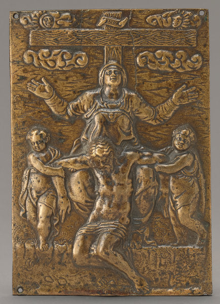 second half 16th century by Italian 16th Century (Pietà), 16X12"(A3)Poster Print
