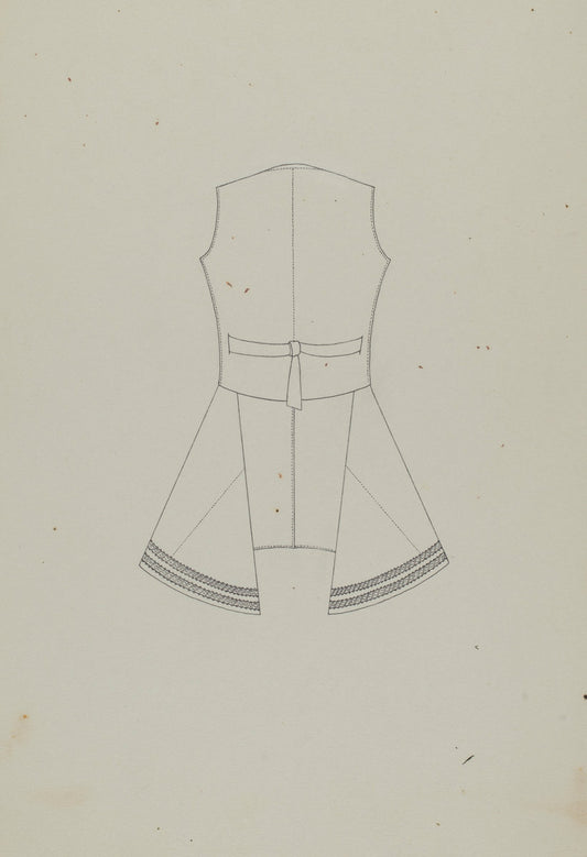Waistcoat by Louis Maldarelli (American, active c. 1935), 16X12"(A3)Poster Print