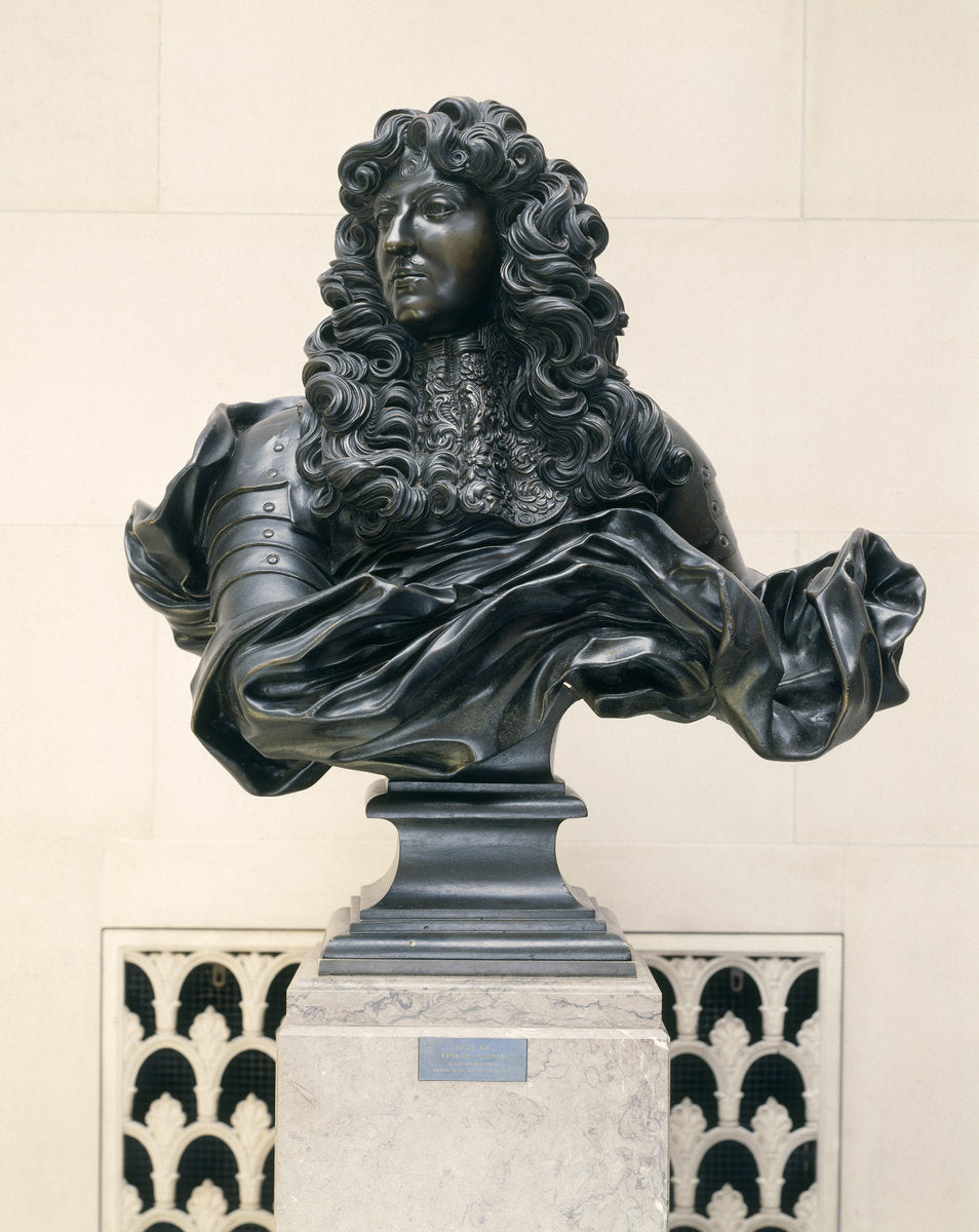 c. 1780, before 1793 by French 18th Century, after Gian Lorenzo Bernini (Louis XIV), 16X12"(A3)Poster Print