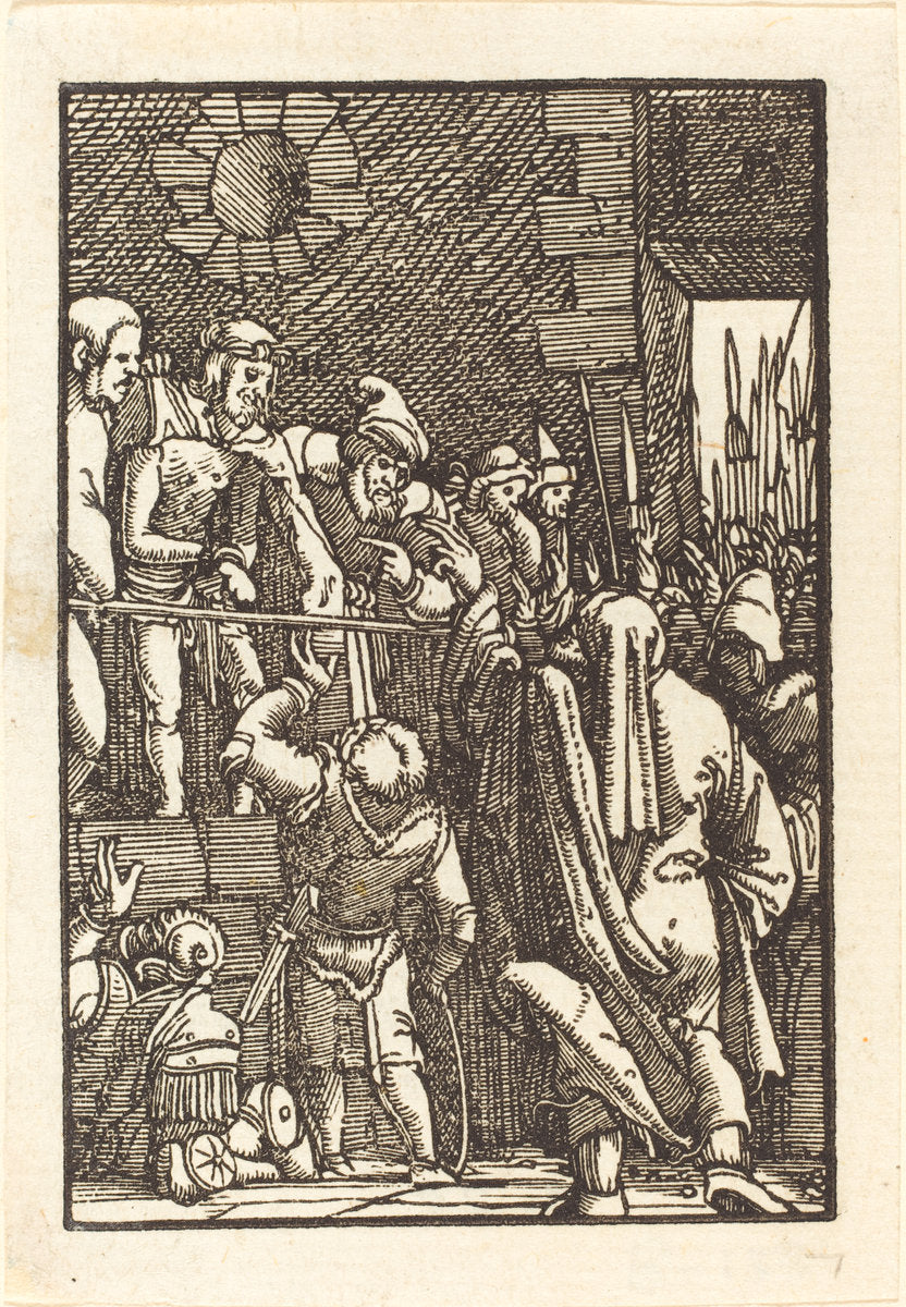 Christ Shown to the People by Albrecht Altdorfer (German, 1480 or before - 1538), 16X12"(A3)Poster Print