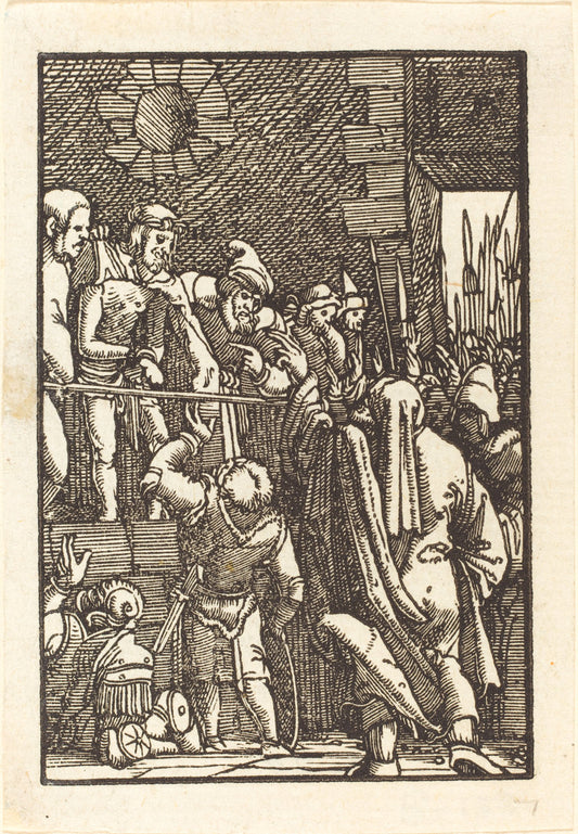 Christ Shown to the People by Albrecht Altdorfer (German, 1480 or before - 1538), 16X12"(A3)Poster Print