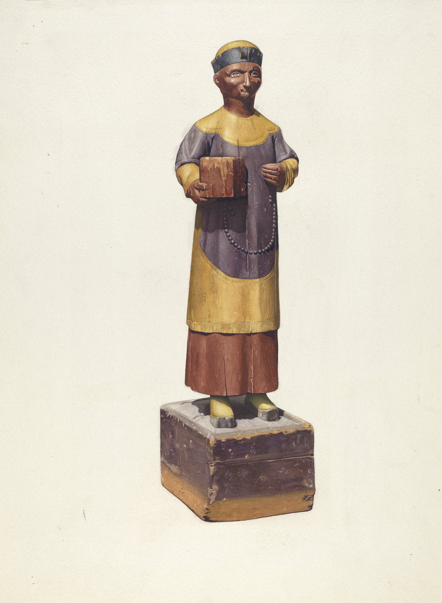 Tea importer's sign by George Constantine (American, active c. 1935), 16X12"(A3)Poster Print
