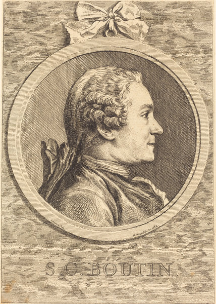 S.C. Boutin by Claude Henri Watelet after Charles-Nicolas Cochin II (French, 1718 - 1786), 16X12"(A3)Poster Print