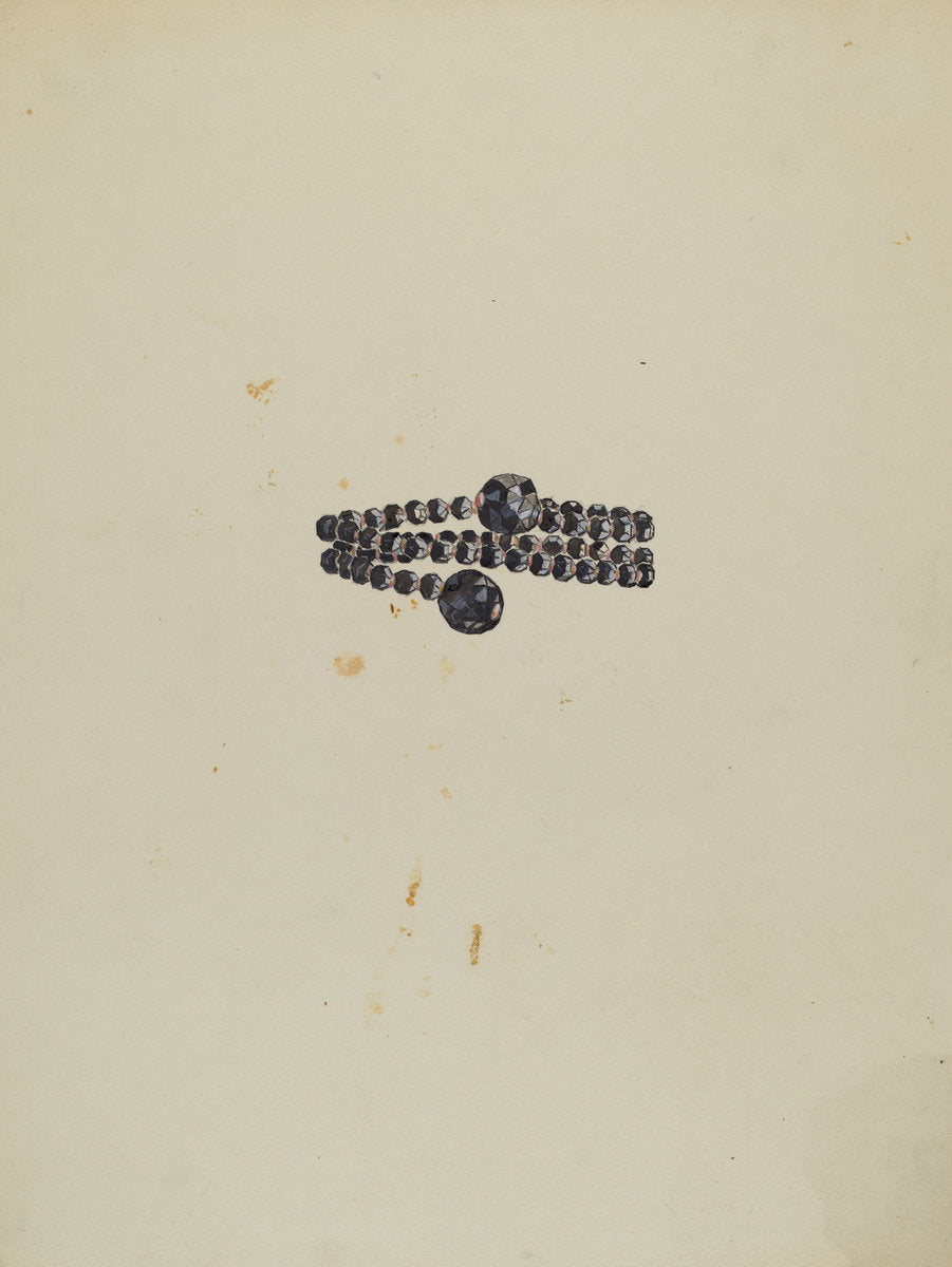 Bracelet by Gladys Cook (American, active c. 1935), 16X12"(A3)Poster Print