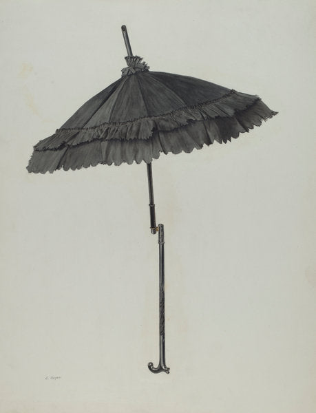 Sunshade by Lee Hager (American, active c. 1935), 16X12"(A3)Poster Print