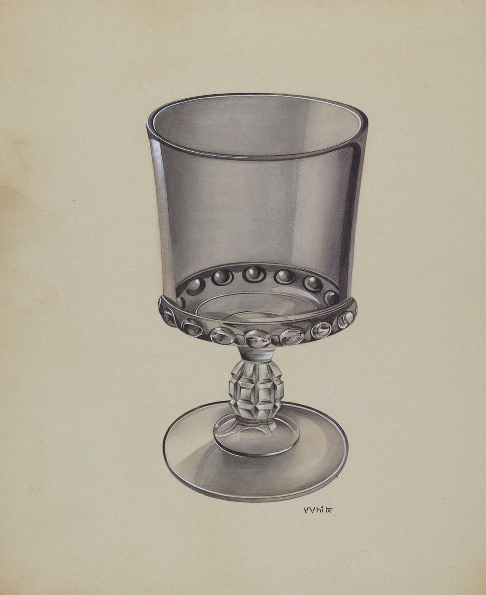 Spoon Holder by Edward White (American, active c. 1935), 16X12"(A3)Poster Print