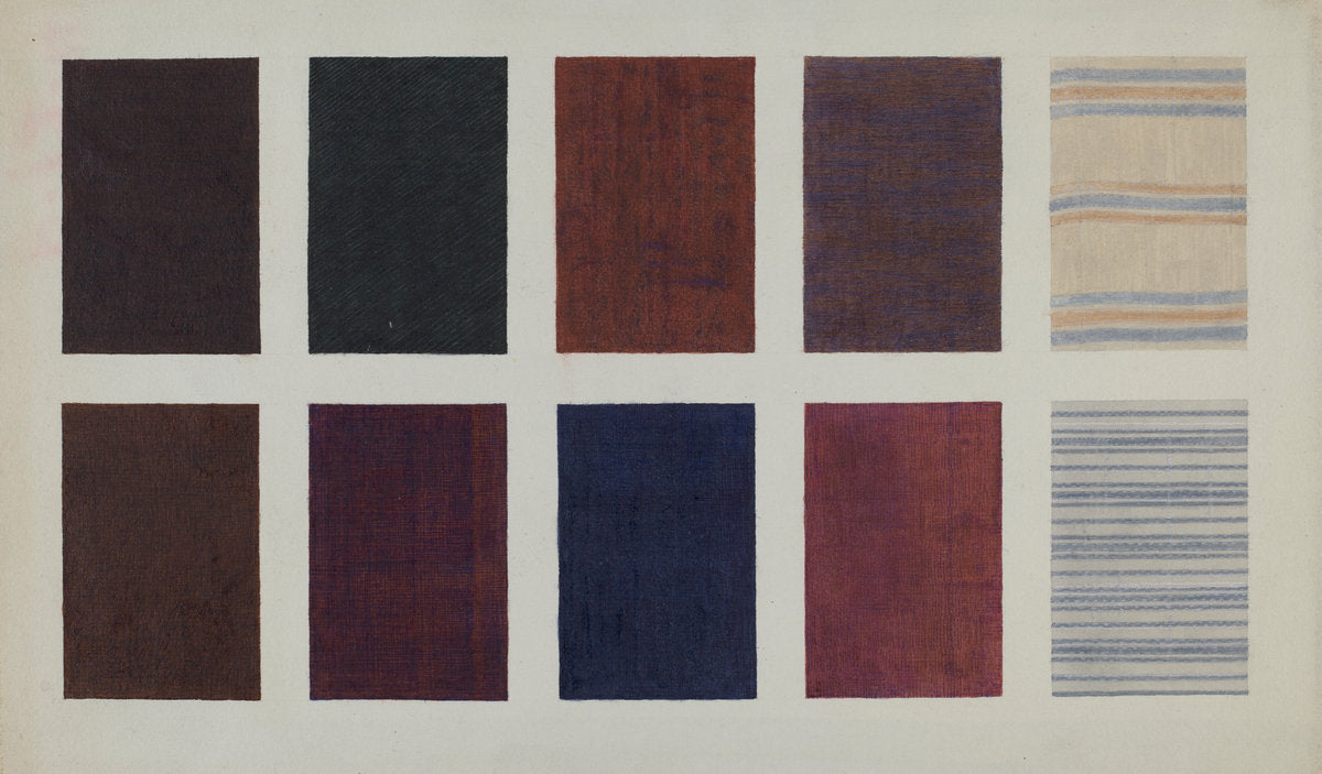 Shaker Dress Material by Ingrid Selmer-Larsen (American, 1913 - 2005), 16X12"(A3)Poster Print