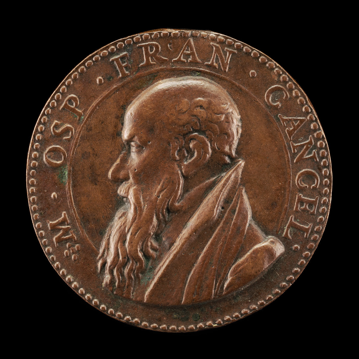 16th century by French 16th Century (Michel de l'Hôpital, 1505/1506-1573, Chancellor of France 1560-1568 [obverse]), 16X12"(A3)Poster Print