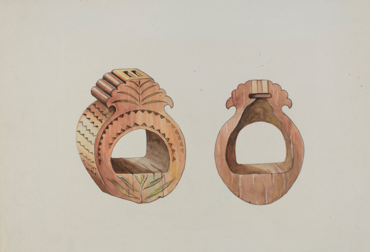 1935/1942 by American 20th Century (Stirrup), 16X12"(A3)Poster Print