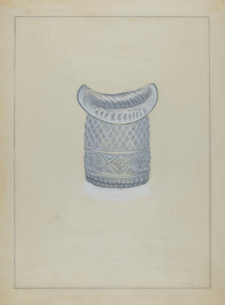 Vase by Nicholas Amantea (American, 1900 - 1978), 16X12"(A3)Poster Print