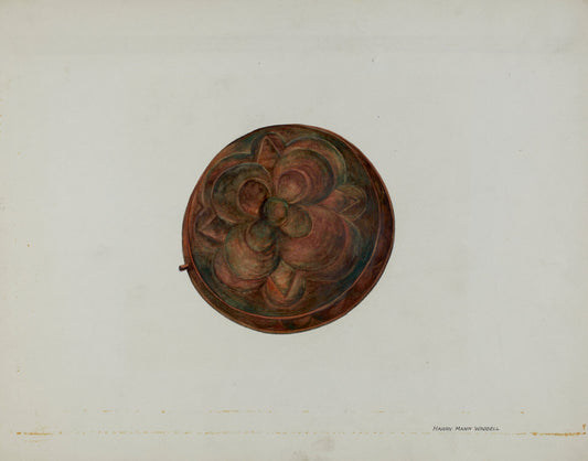 Unknown Object by Harry Mann Waddell (American, active c. 1935), 16X12"(A3)Poster Print
