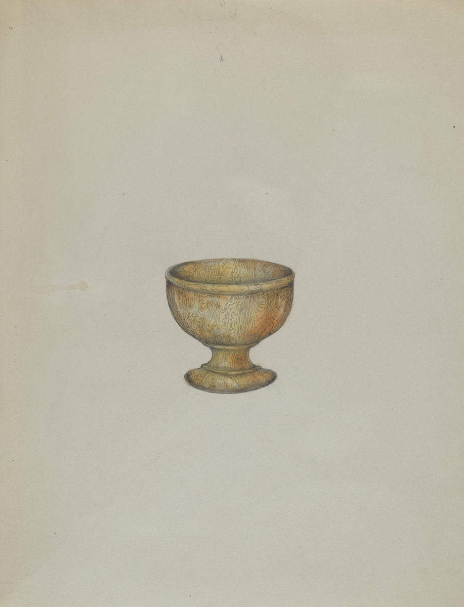 Salt Cup by Henry Meyers (American, active c. 1935), 16X12"(A3)Poster Print