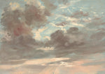 Cloud Study: Stormy Sunset by John Constable (British, 1776 - 1837), 16X12"(A3)Poster Print