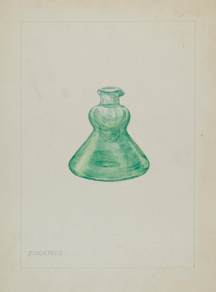 Bottle by Jessica Price (American, active c. 1935), 16X12"(A3)Poster Print