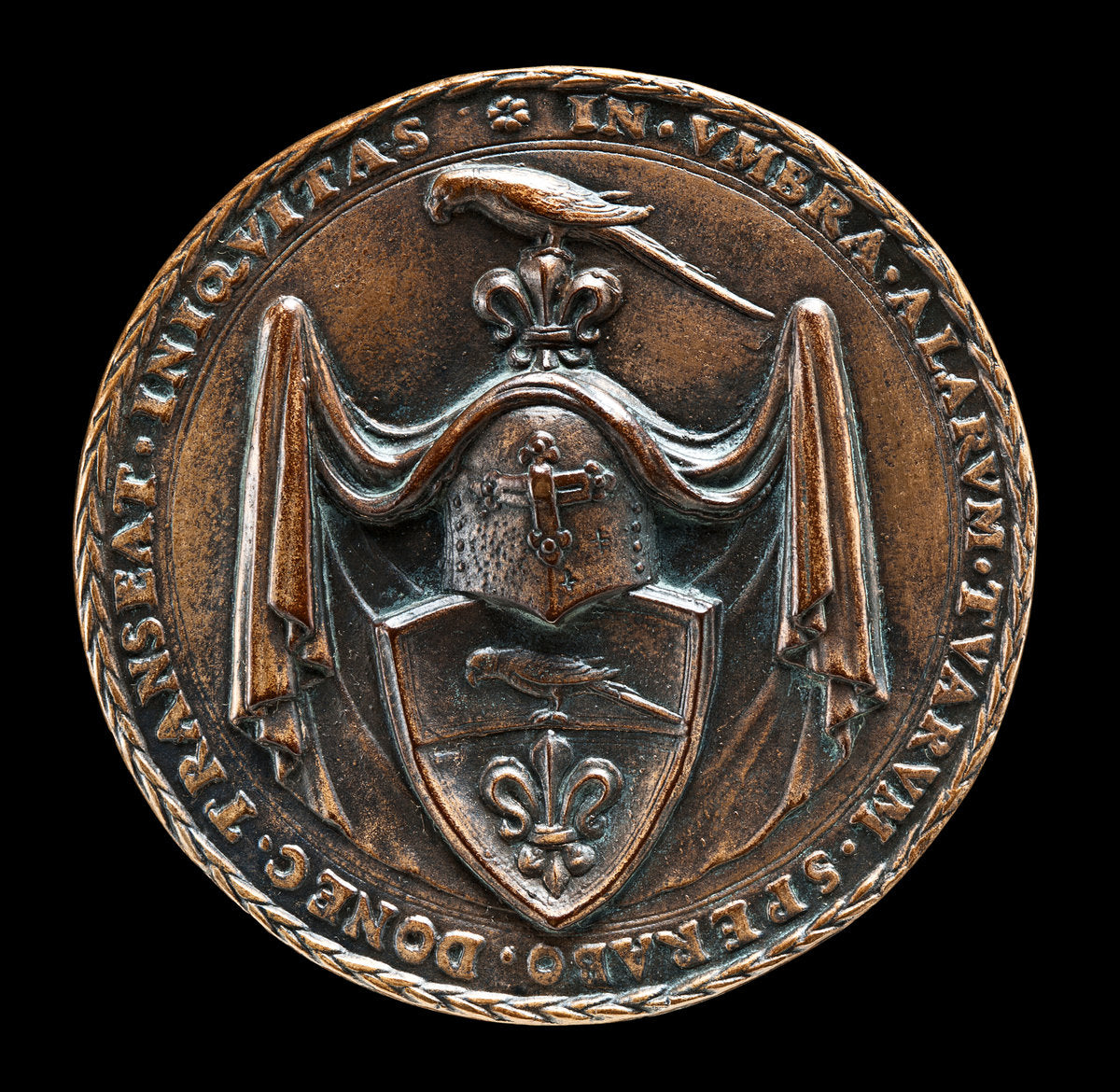 Arms of Paumgartner [reverse] by Joachim Deschler (German, c. 1500 - 1571), 16X12"(A3)Poster Print