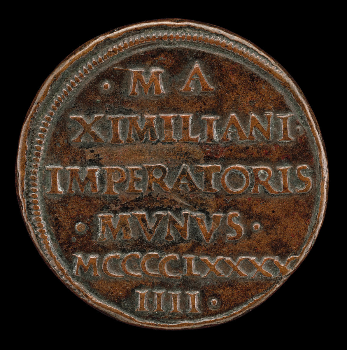 Inscription [reverse] by Attributed to Francesco Francia (Italian, c. 1447 - 1517), 16X12"(A3)Poster Print