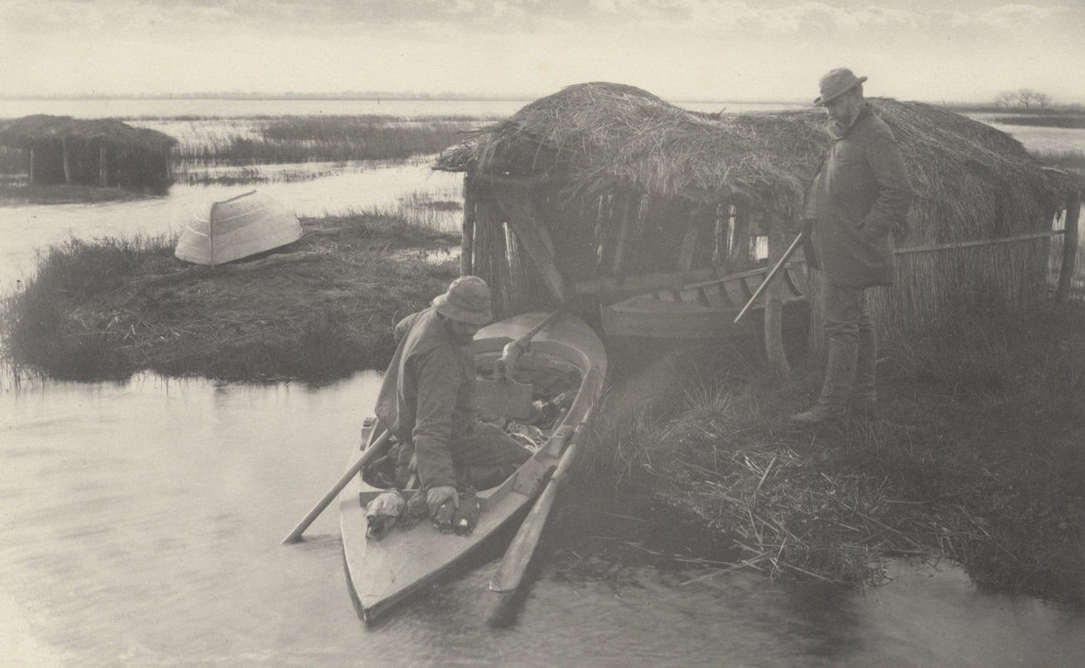 The Fowler's Return by Peter Henry Emerson and T.F. Goodall (British, born Cuba, 1856 - 1936), 16X12"(A3)Poster Print