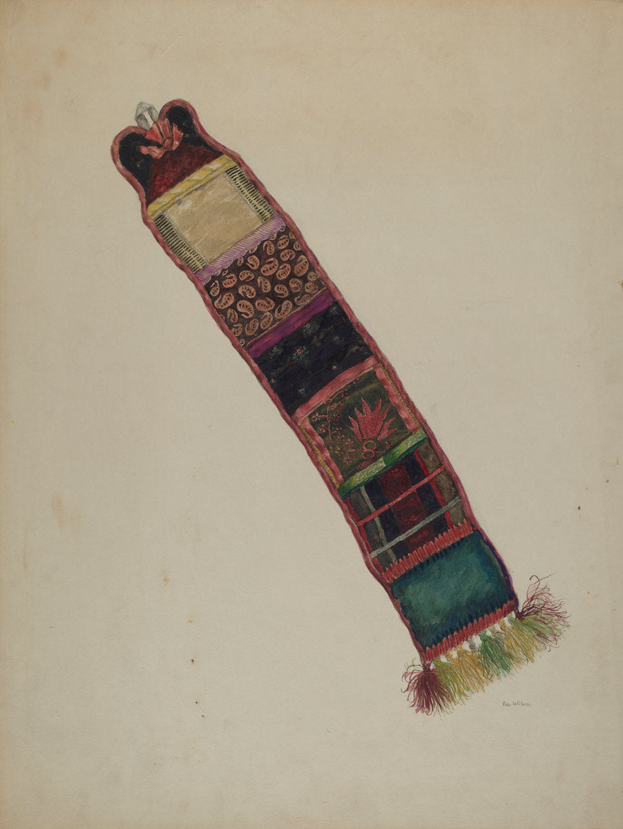 Economy Sewing Supply Holder by Eva Wilson (American, active c. 1935), 16X12"(A3)Poster Print