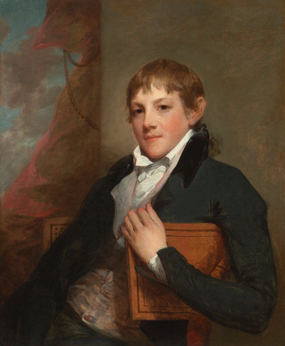 John Randolph by Gilbert Stuart (American, 1755 - 1828), 16X12"(A3)Poster Print