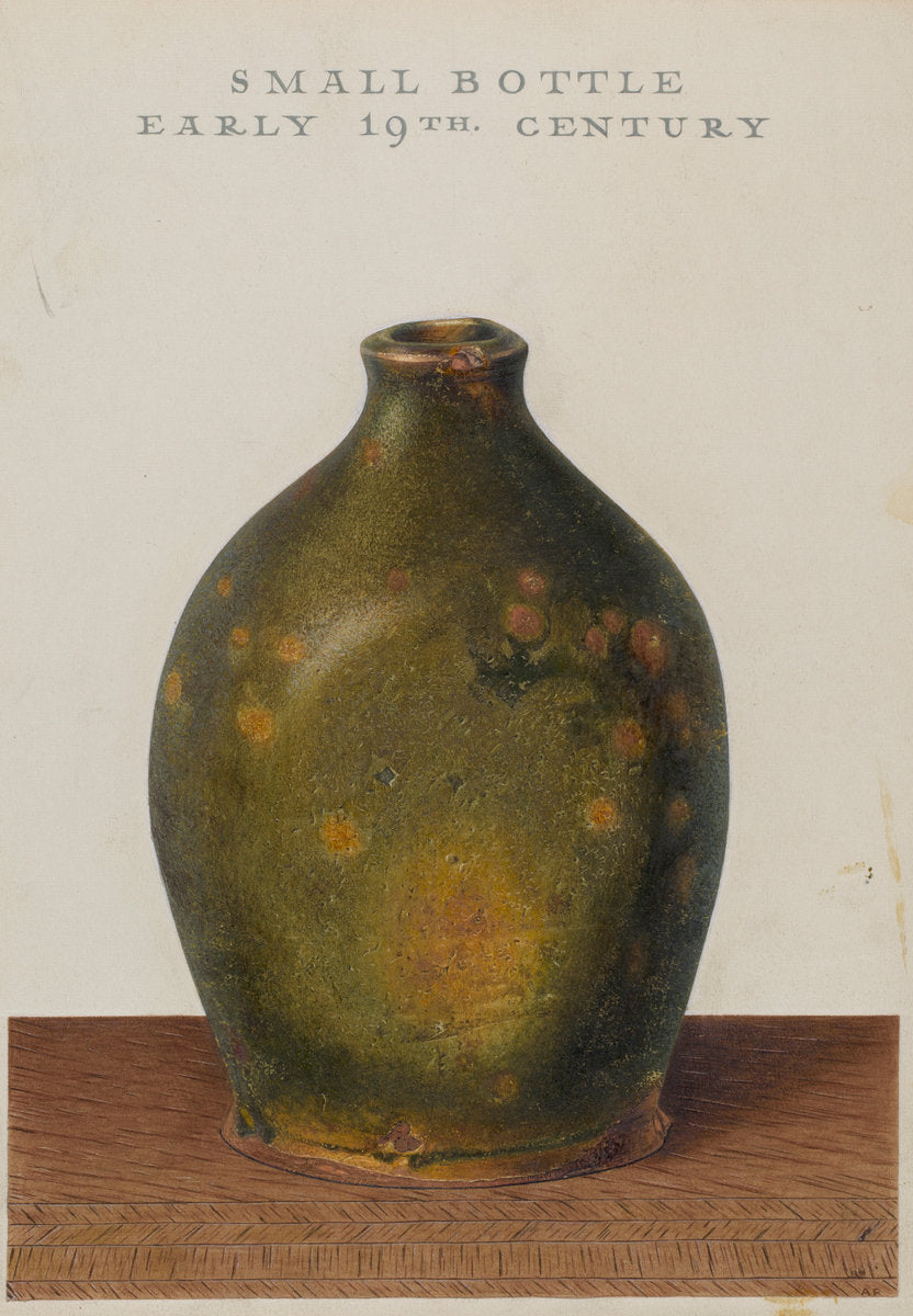 Bottle by Alfred Parys (American, active c. 1935), 16X12"(A3)Poster Print