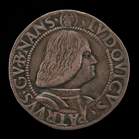 1481/1494 by Milanese 15th Century (Lodovico Maria Sforza, called il Moro, 1451-1508,  Regent 1480-1494 (reverse)), 16X12"(A3)Poster Print