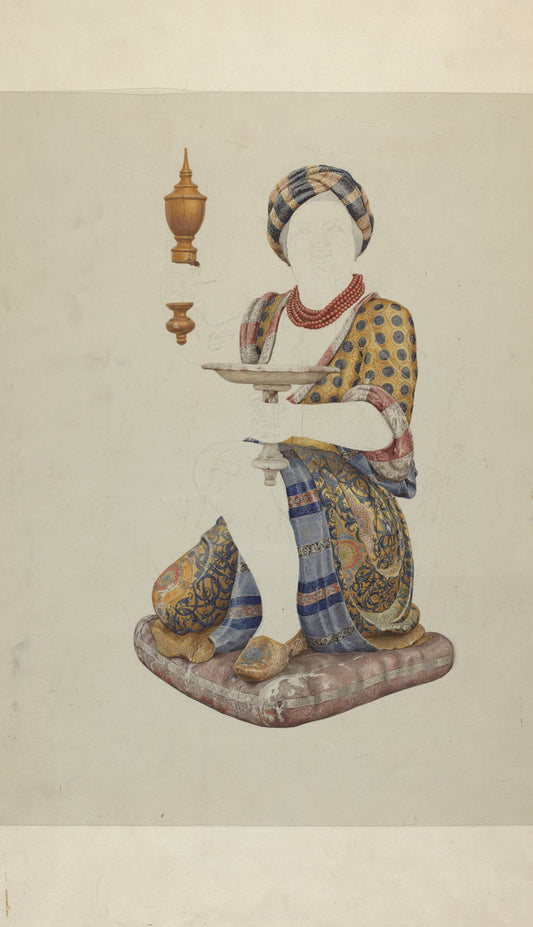 1935/1942 by American 20th Century (Sculpture), 16X12"(A3)Poster Print