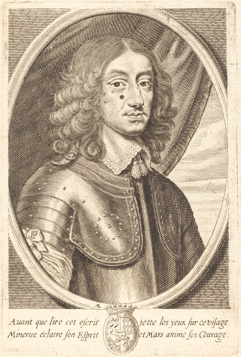 François de Beauvillier by Michel Lasne (French, 1590 or before - 1667), 16X12"(A3)Poster Print