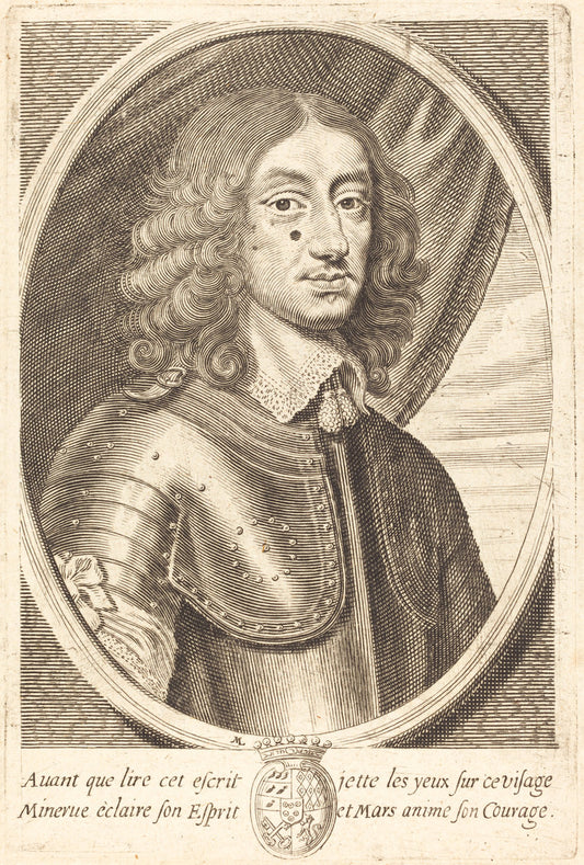 François de Beauvillier by Michel Lasne (French, 1590 or before - 1667), 16X12"(A3)Poster Print