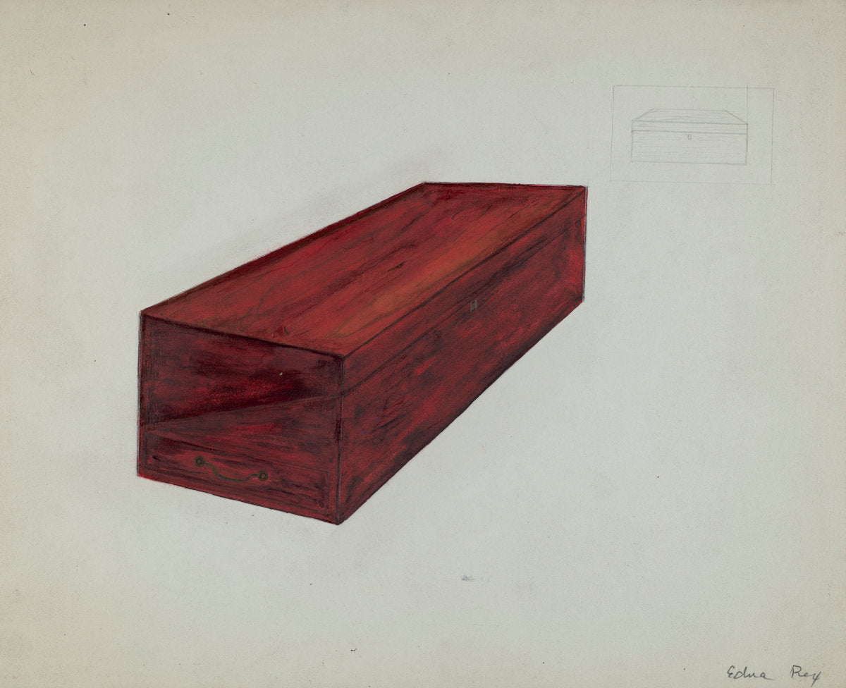 Lap Desk by Edna C. Rex (American, active c. 1935), 16X12"(A3)Poster Print