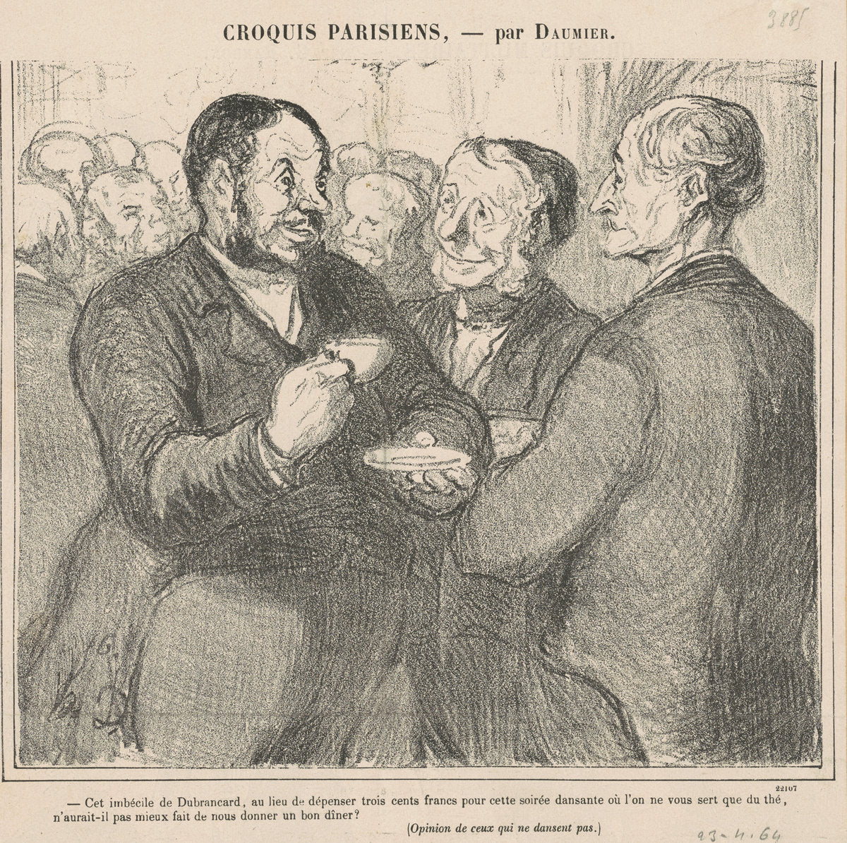 Cet imbécile de dubrancart ... by Honoré Daumier (French, 1808 - 1879), 16X12"(A3)Poster Print