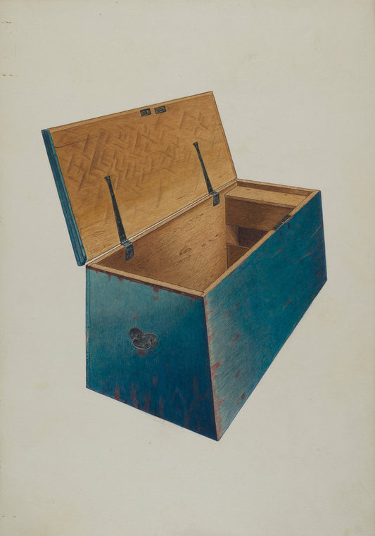 Utility Chest by Albert Ryder (American, active c. 1935), 16X12"(A3)Poster Print