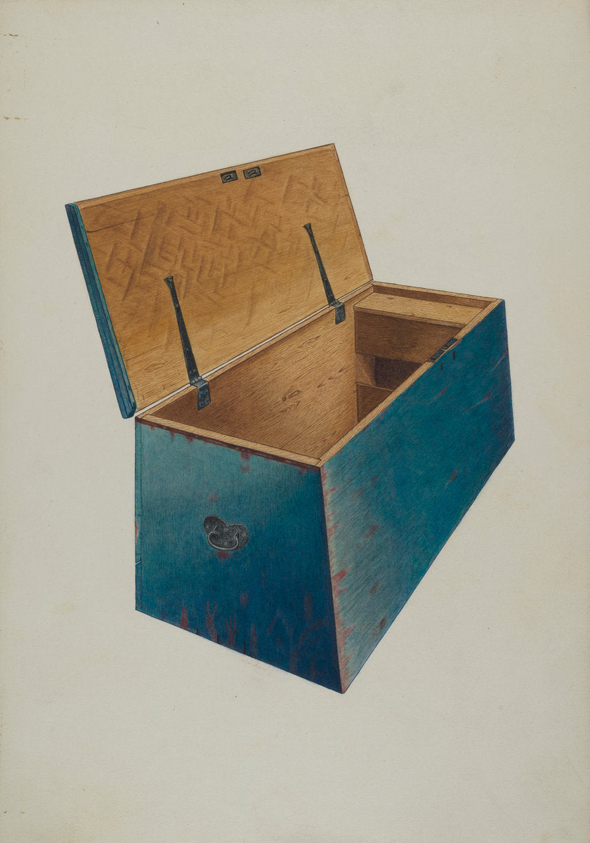 Utility Chest by Albert Ryder (American, active c. 1935), 16X12"(A3)Poster Print