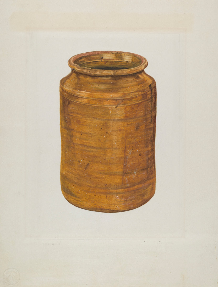 Eardley Jar by Frank J. Mace (American, active c. 1935), 16X12"(A3)Poster Print