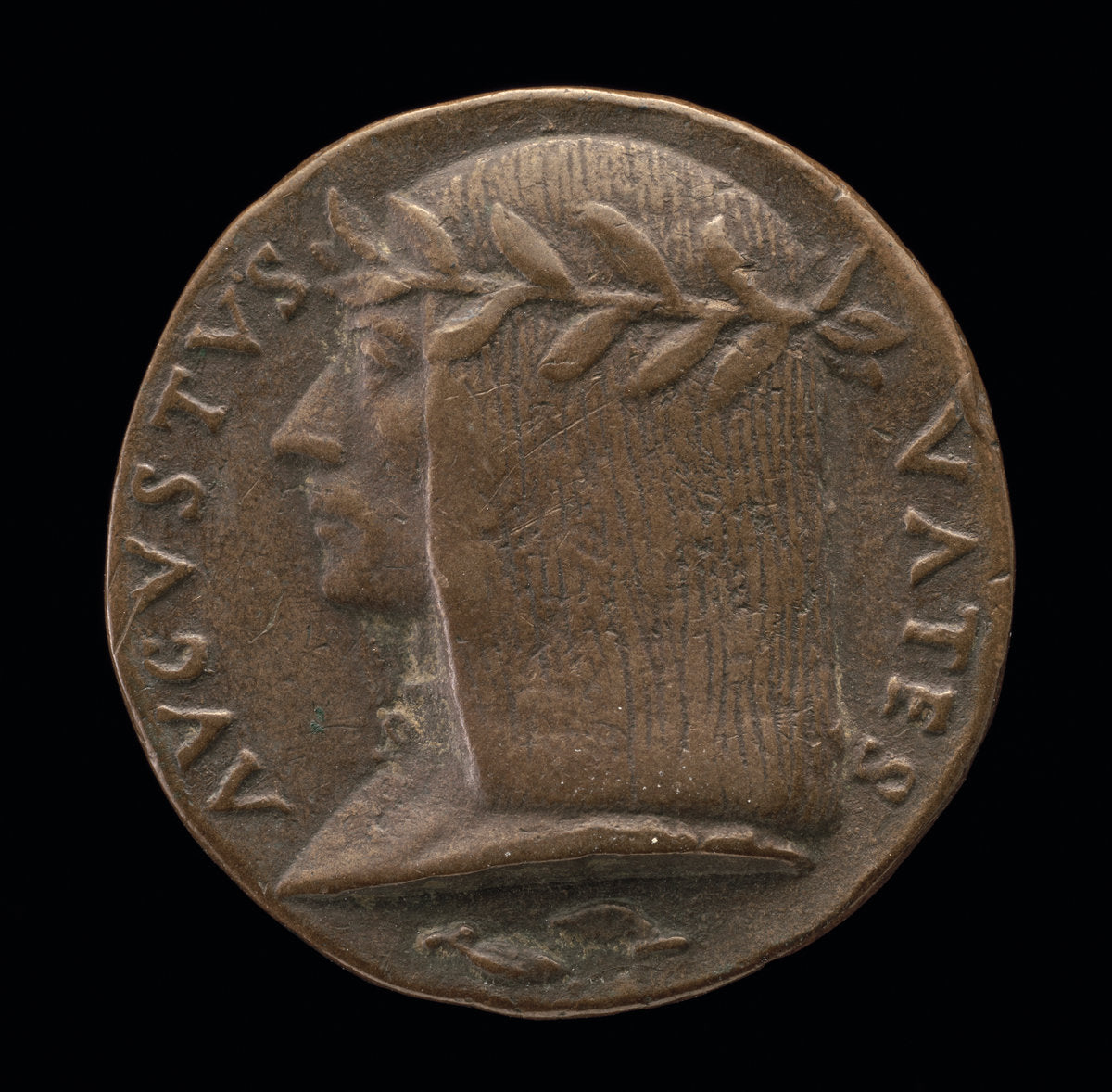Augusto da Udine (Publio Augusto Graziani), Poet and Astrologer [obverse] by Maffeo Olivieri (Brescian, 1484 - after 1534), 16X12"(A3)Poster Print