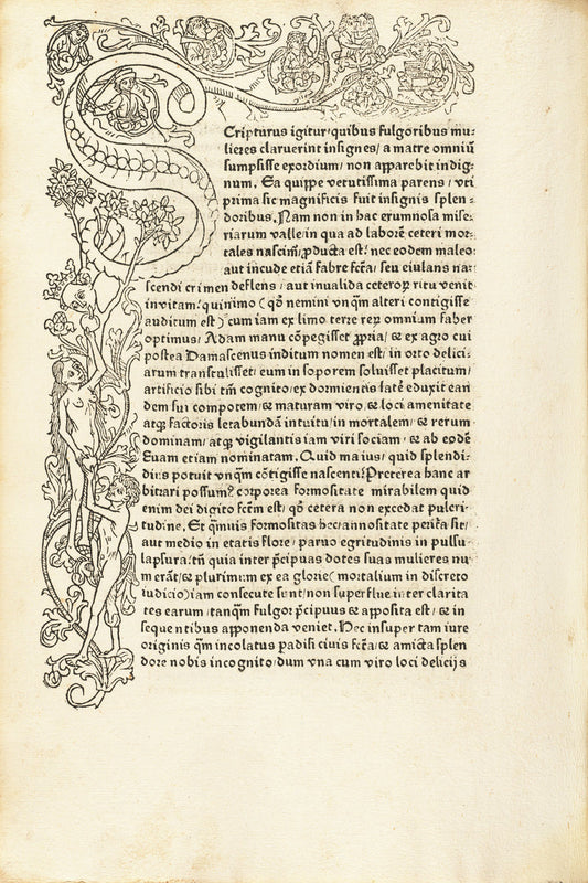De Claris Mulieribus by Master of Boccaccio, Giovanni Boccaccio (author) (German, active 15th century), 16X12"(A3)Poster Print