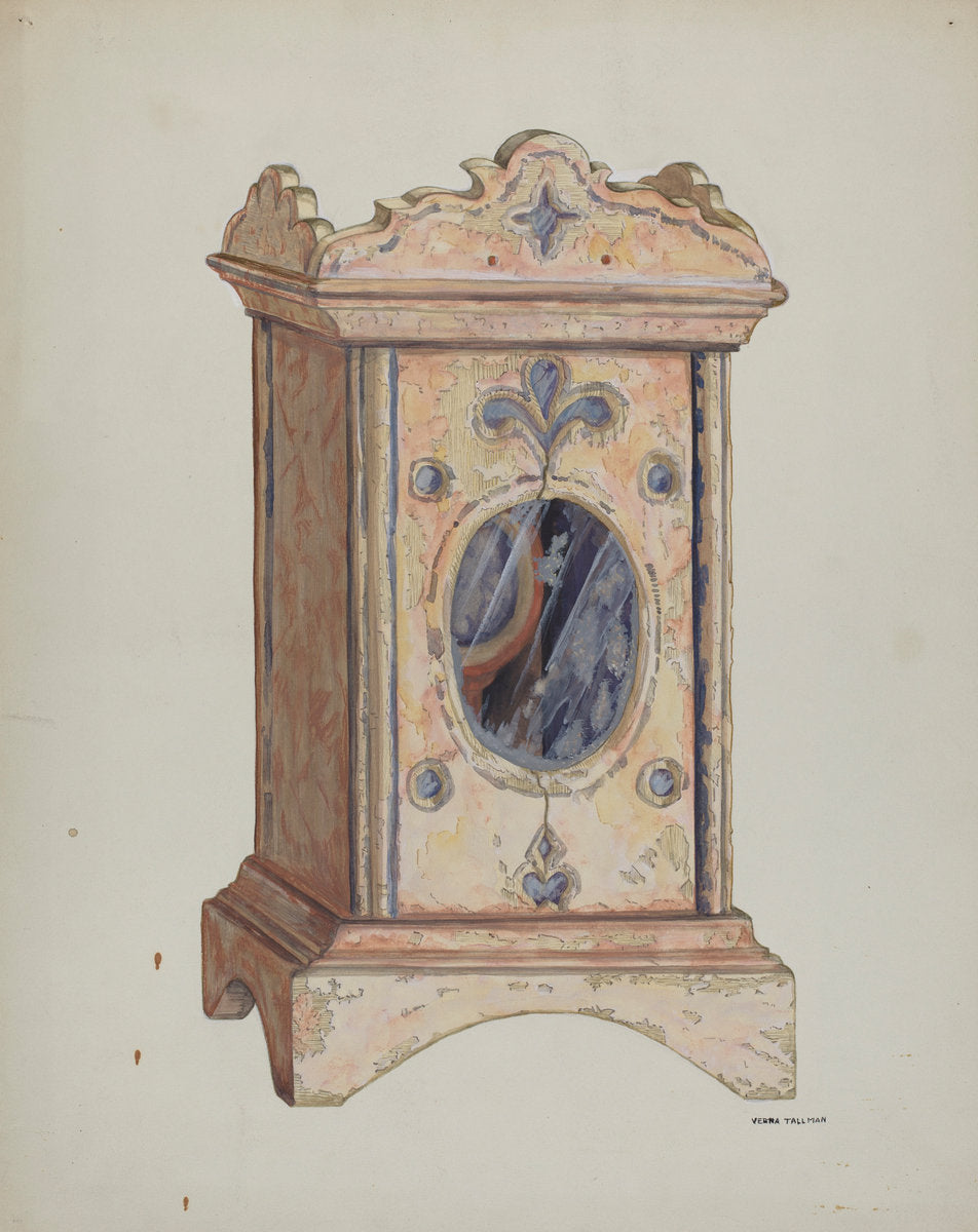 Monstrance by Verna Tallman (American, active c. 1935), 16X12"(A3)Poster Print