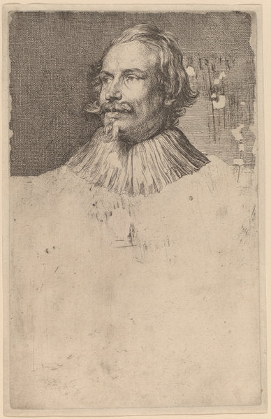 Paul de Vos by Sir Anthony van Dyck (Flemish, 1599 - 1641), 16X12"(A3)Poster Print