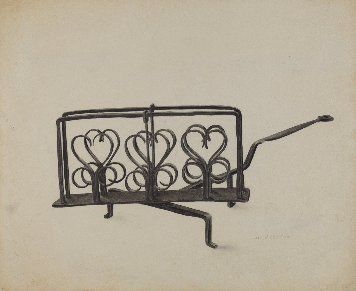 Toaster by Samuel O. Klein (American, active c. 1935), 16X12"(A3)Poster Print